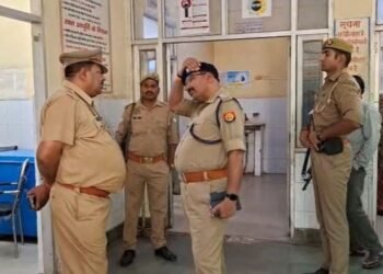 Auraiya News: तेज रफ्तार वाहन ने बाइक में मारी ठोकर पुलिस कर्मी की मौत