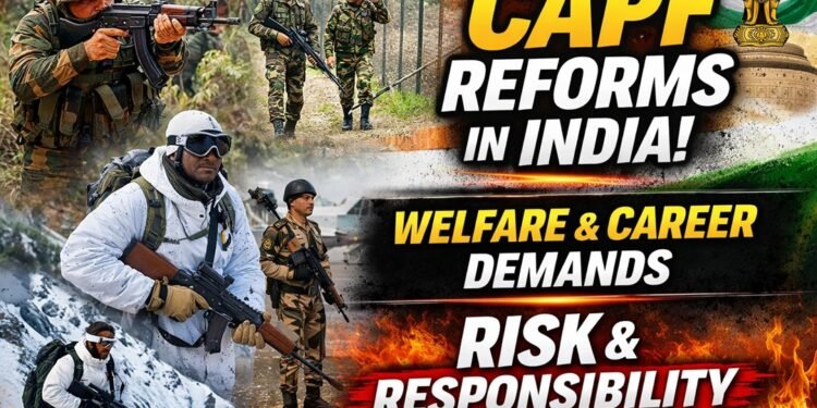 CAPF Reforms in India: Justifying Welfare and Career Demands Based on Risk and Responsibility