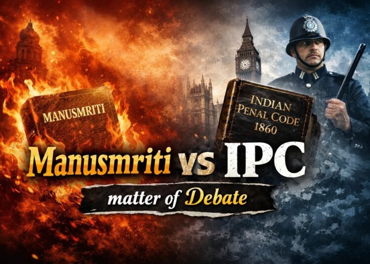 If Manusmriti was burned, then why not burn the IPC? Some unacceptable things were present in the IPC as well.